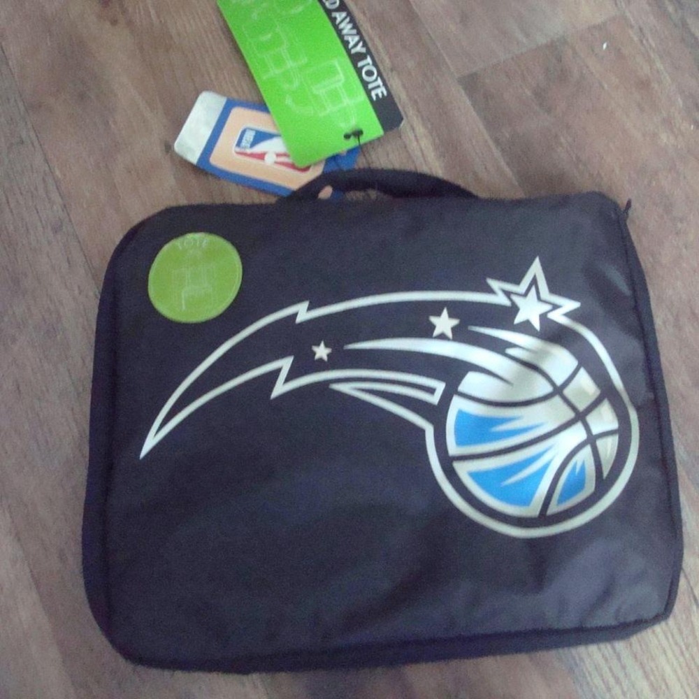 ORLANDO MAGIC 10X11 BAG PURSE VINTAGE‎ ZIPPER L4
